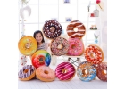 Яркая декоративная подушка пончик Donuts 3D